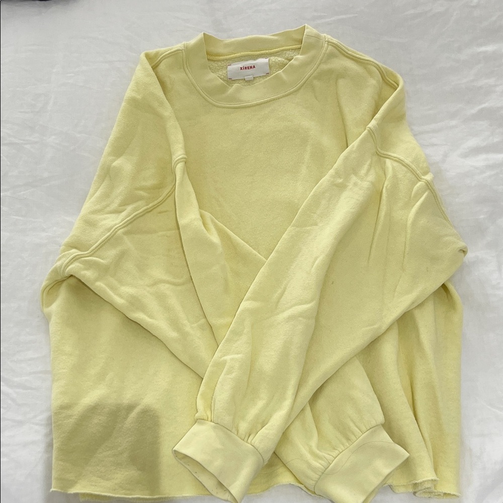 Xirena Yellow Honor Sweatshirt
